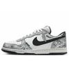 Nike Большая загадочная коробка Xingji Износостойкие Нескользящие Низкие кеды для скейтборда Мужские Серый Белый Черный 355152-017(Team1993-S-BOX)
