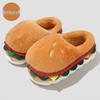 Capybara Women's Winter Cotton Slippers - Cute Cartoon Fluffy Heel, Parent-Child Warm Shoes for Kids & Men.