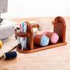 Wooden Yarn Ball Holder Sewing Accessories Stable Portable Storage Organizer Spool Rack for Knitting