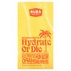 BUBS Naturals Hydrate or Die, Electrolyte Drink Mix, Orange, 7 Sticks, 0.4 Oz (13.5 G) Each
