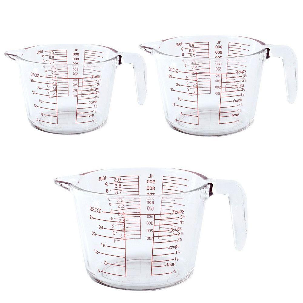 Glass Liquid Measuring Cups Oven Safe Milk Cup Measuring Cups with Scale  Kitchen Baking Tools
