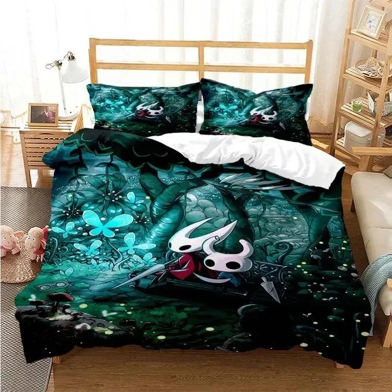 Game Hollow Knight 3D Print Comfortable Duvet Cover Set Pillowcase Room Decoration Home Textile Hollow Knights Duvet Cover Set