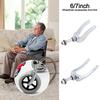 Wear-resistant Wheelchair Fork 6/7 Inch Wheelchair Front Wheel Support Wheelchair Accessories