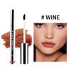 Detachable Lip Liner, Long Lasting Lip Stain, Peel Lip Liner, Peel Off Lip Stain, Longwear And Pigmented Lip Pencil, Natural Lip Liner 5ml