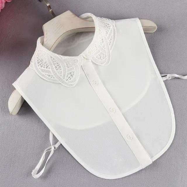 24 Styles Female Chiffon Fake Collar for Women Blouse Shirt False Collar Ladies Lapel Detachable Collar Female Decorative