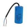 CD60 Run Capacitor with Wire 250V AC 150uF 50 60Hz for Motor Air Compressor