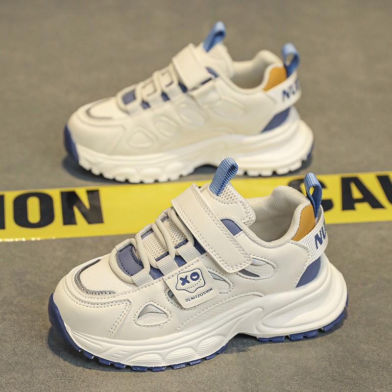 Youth style shoes Kids Running Shoes Boys Girls Lightweight Breathable Slip-On Sneakers With Non-Slip Rubber Sole