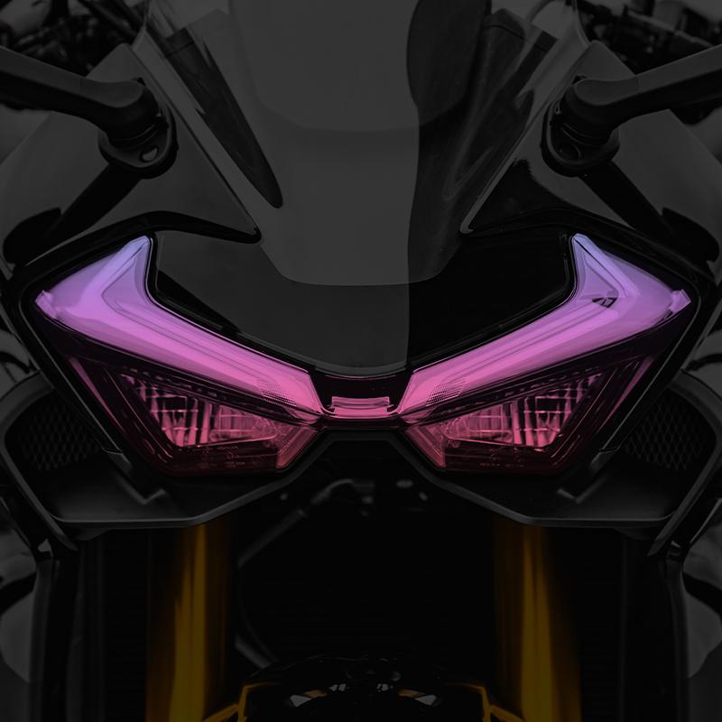 Подходит для 2025 CFMOTO 750SR-S Светодиодная неоновая пленка Защитная пленка для TFT-экрана Точно вырезанная Устойчивая к УФ-излучению Антицарапина Модификационные детали
