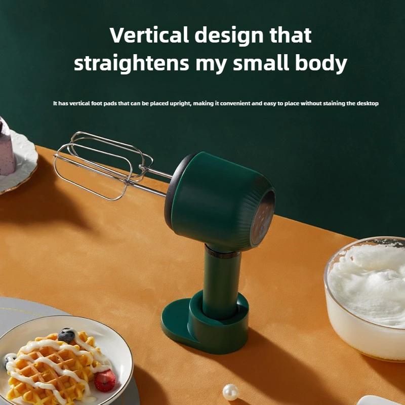 Беспроводной ручной электрический венчик для взбивания яиц из нержавеющей стали, небольшой автоматический венчик для взбивания сливок, специальный венчик для выпечки