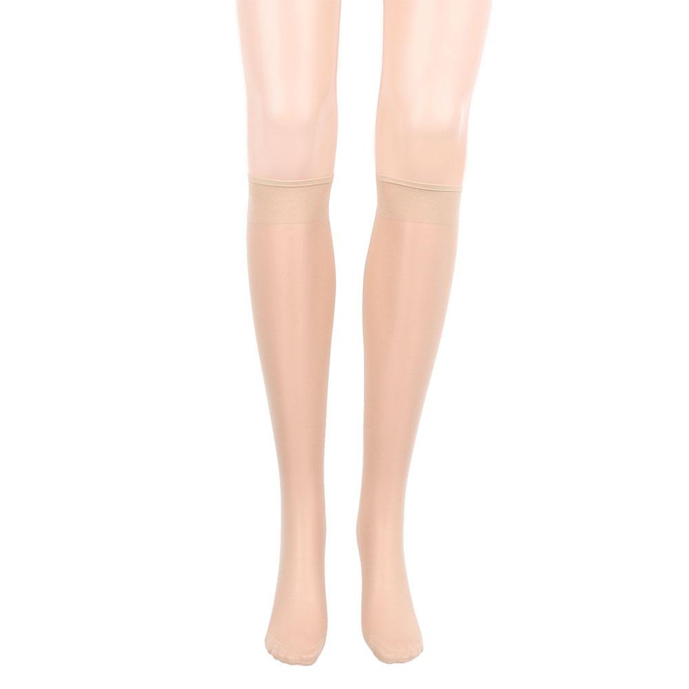 Women's Fashion Knee High Socks Ladies Transparent Stocking Long Tights Thigh High