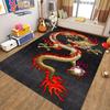 Chinese Dragon Carpet 3D Print Animal Cartoon Mythical Dragon Area Rug Living Room Play Mat Hallway Entrance Door  Decor