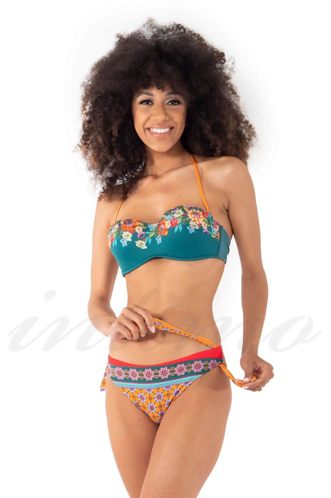 Купальник с уплотнённой чашкой, плавки слип Vacanze Italiane (78743)