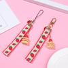 Gifts Charm Strap Hang Rope Cute Strawberry Cake Bag Pendant Mobile Phone Lanyard
