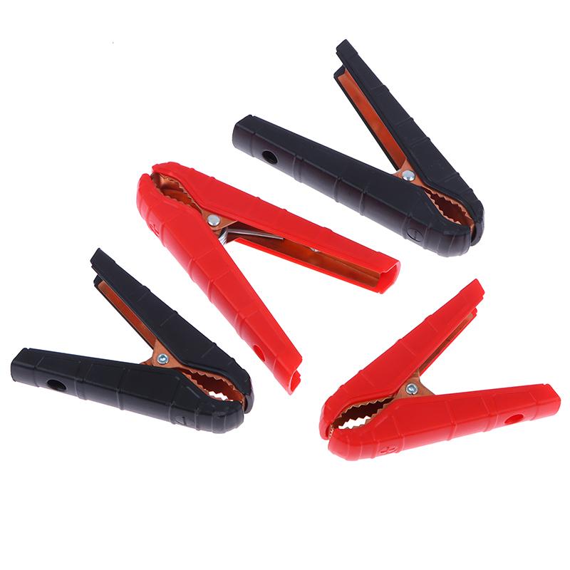 2 шт. 100-500А Сверхмощный зажим типа «крокодил» Клемма Электрическая Аккумуляторная Крокодил Зажим Тестовый Разъем Для Пусковых Кабелей Буст