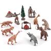 Children'S Ancient And Prehistoric Caves, Everyone'S Life, Hunting Scene Set, Simulation Of Primitive Animal Model Ornaments