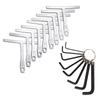 20Pcs Guitar Repair Tool Guitar Trusses Rod Allen Wrench Fretboard Radius Gauges