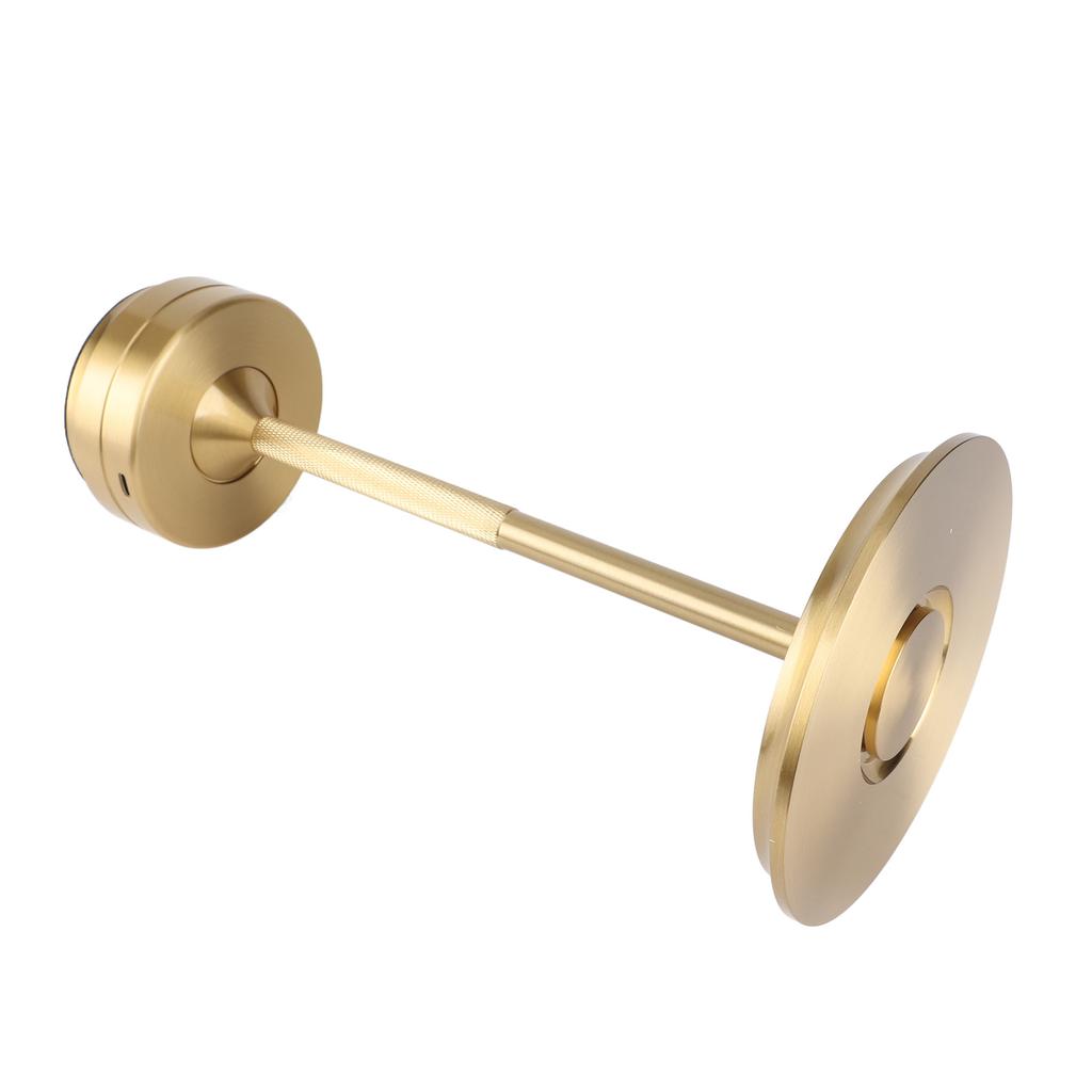 LED Desk Lamp Adjust Brightness 360 Degrees Lighting Quickly Charging Aluminum Table Lamp Gold