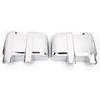 Chrome Plated ABS Plastic Door Full Mirror Covers WITH Turn Signal Cutout For Ford F250 F350 F450 F550 Super Duty 2008-2016