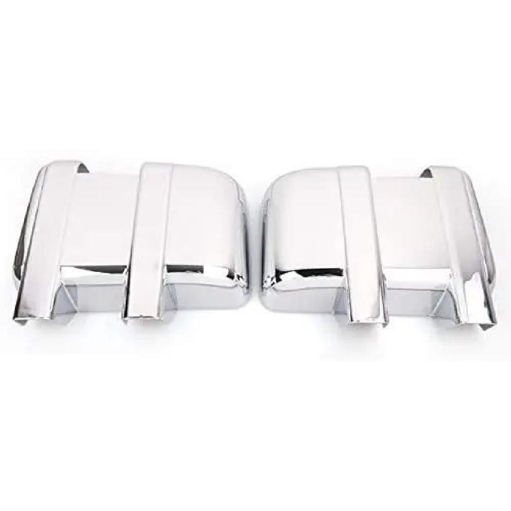 Chrome Plated ABS Plastic Door Full Mirror Covers WITH Turn Signal Cutout For Ford F250 F350 F450 F550 Super Duty 2008-2016