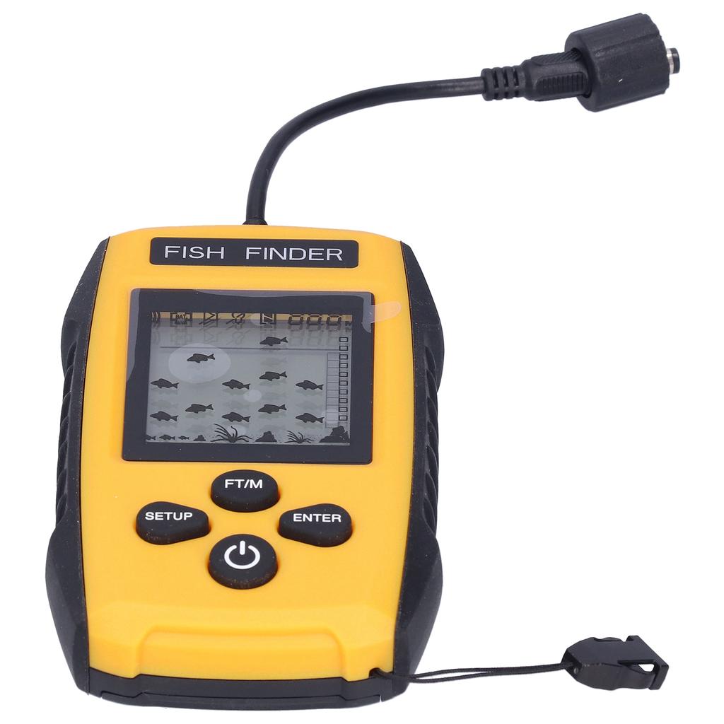 Рыболокатор ЖК-светодиодный визуальный эхолот сигнализация датчик для рыбалки на открытом воздухе