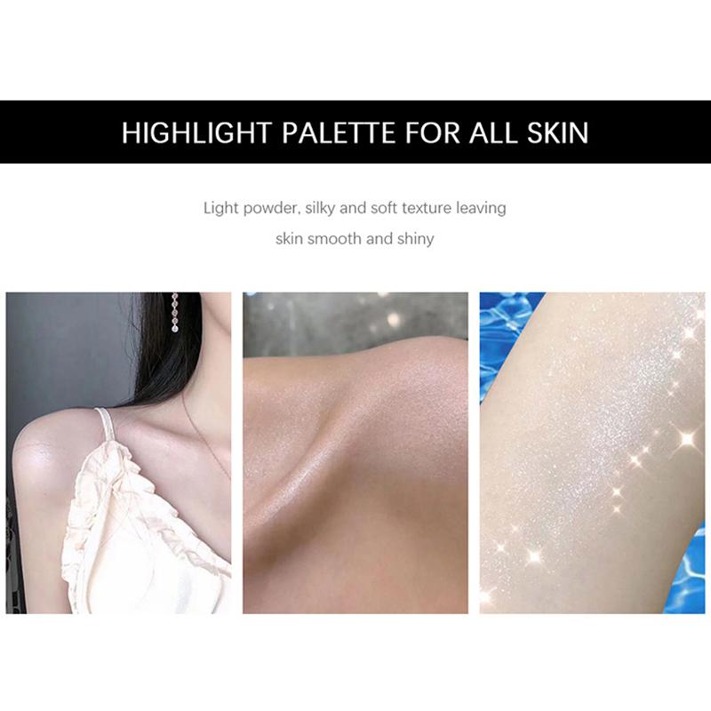 High-gloss Contouring Palette Contouring Powder Shimmering Powder Makeup Powder