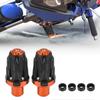 Universal Motorcycle Anti Crash Frame Slider Protectors Qiilu Pair of Motorcycle Frame Sliders, Engine