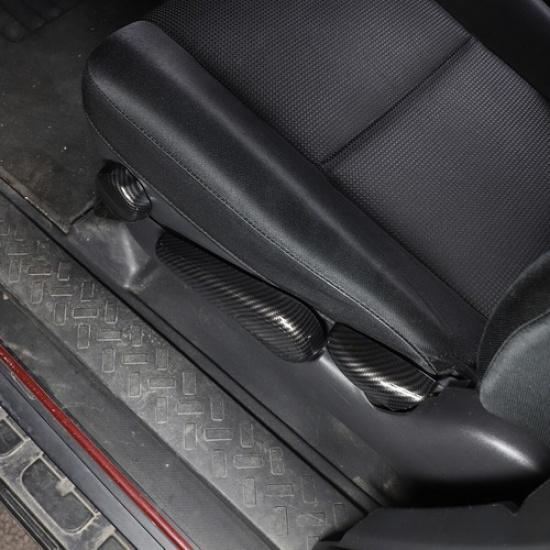 ABS Carbon seat Adjust Button Switch Cover Trim For Toyota FJ Cruiser 07-21