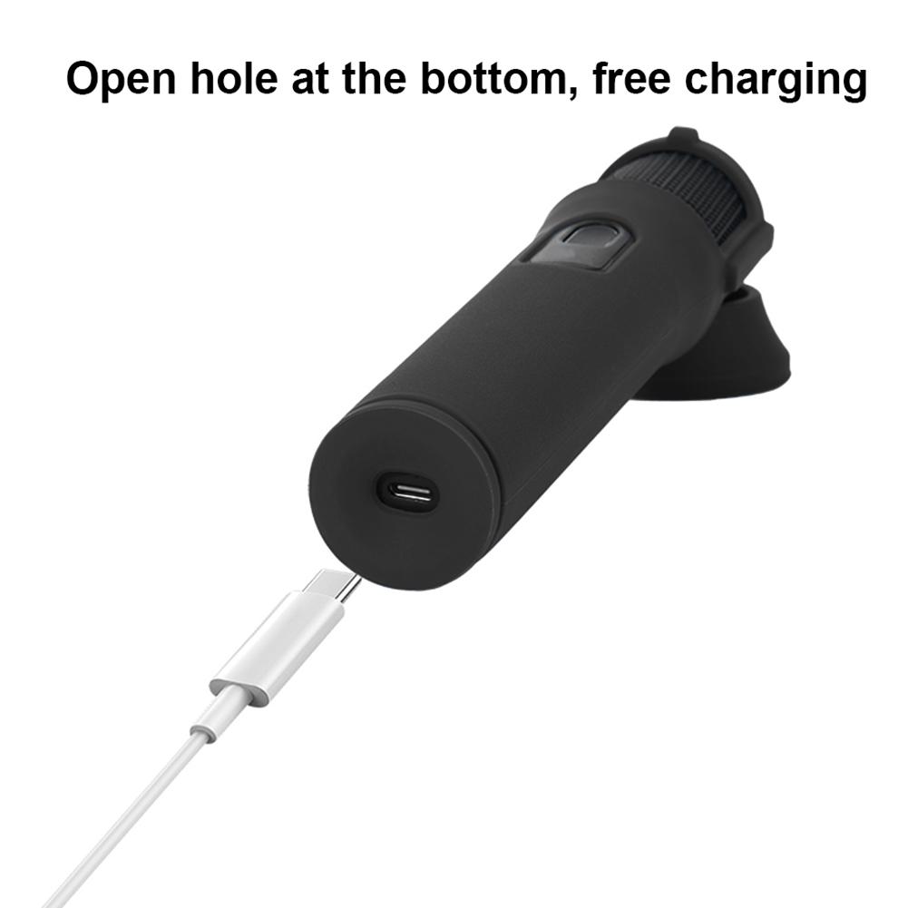 Silicone Protective Case for JBL PartyBox Wireless Microphone Case Anti-Rolling Mic Sleeves Microphone Stand Non-slip Cover