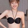 Strapless Wireless Deep V Bra Neck Strap Seamless Bras Neck Strap Lingerie Push Up Underwear  Lady