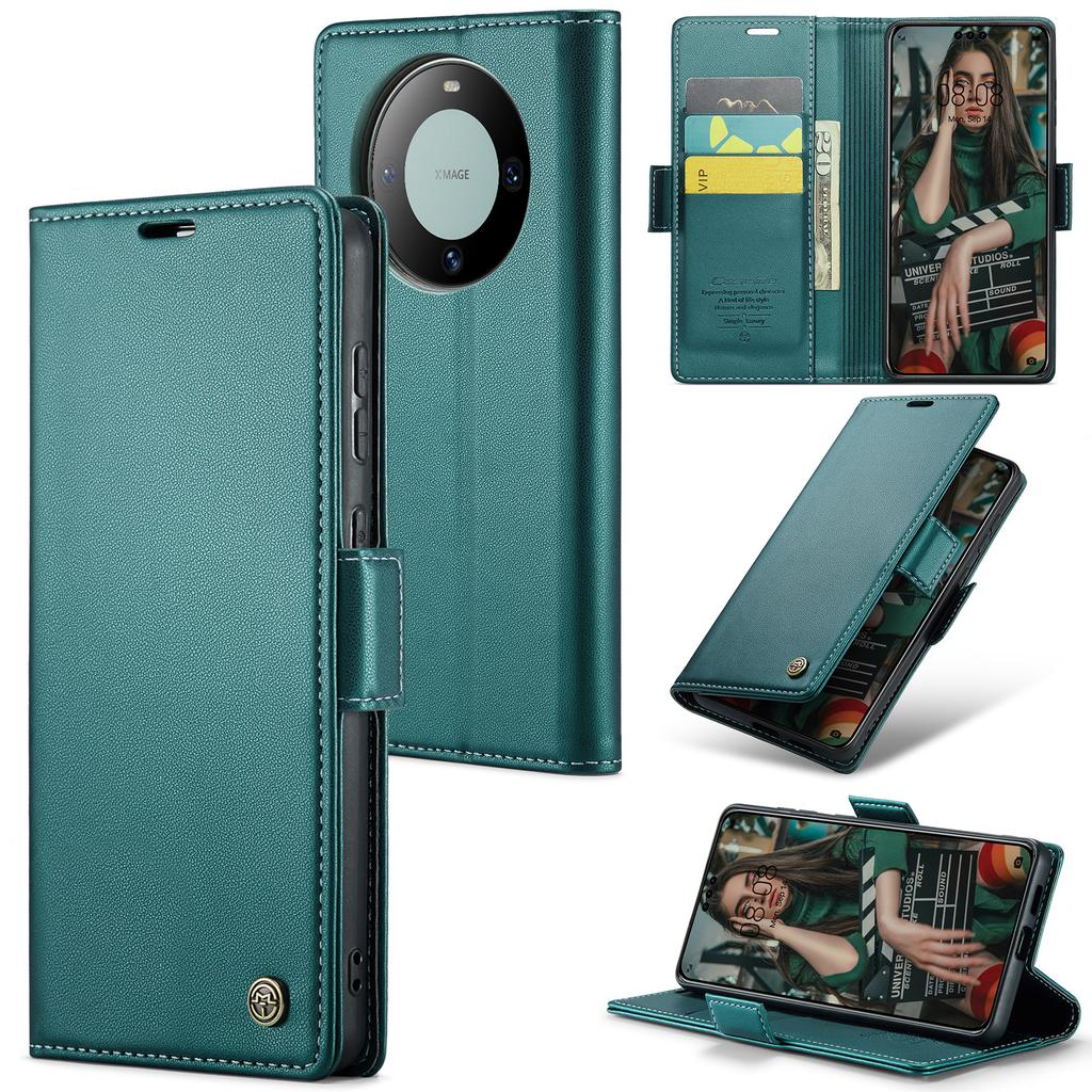 Для Huawei Mate 60/Mate 60 Pro/Mate 60 Pro+ чехол из искусственной кожи премиум-класса с функцией кошелька