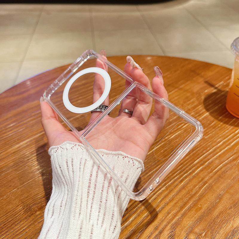 Магнитный прозрачный противоударный чехол Z FLIP7 для Samsung Z Fold 7