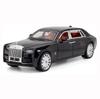 1/20 Scale Phantom Model Car, Zinc Alloy Pull Back Toy Car Metal Die Casting Model Car with Sound and Light for Kids Boy Girl Gift