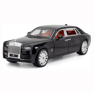 1/20 масштабная модель автомобиля-фантома, игрушечный автомобиль из цинкового сплава, металлическая модель автомобиля для литья под давлением со звуком и светом для детей, подарок для мальчиков и девочек