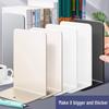 Подставка-разделитель для книг и зажим: Креативное хранилище для рабочего стола для студентов