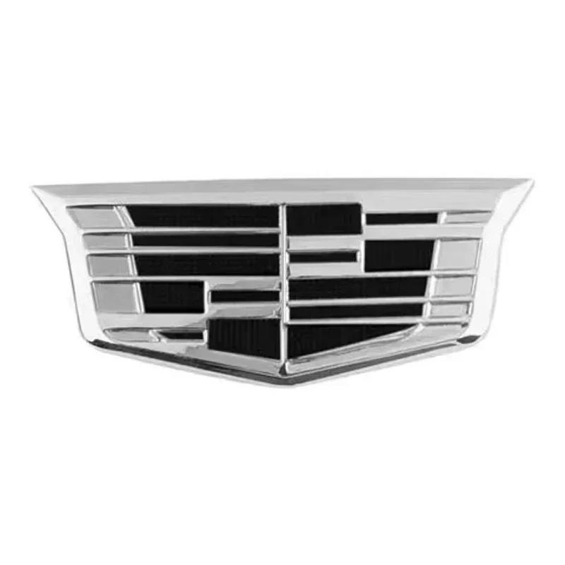 Metal Car Side Emblem 9.3x3.2CM Rear Trunk Badge Decal For Cadillac STS CT5 CT6 BLS Escalade ATS CTS SRX XTS DTS Accessories