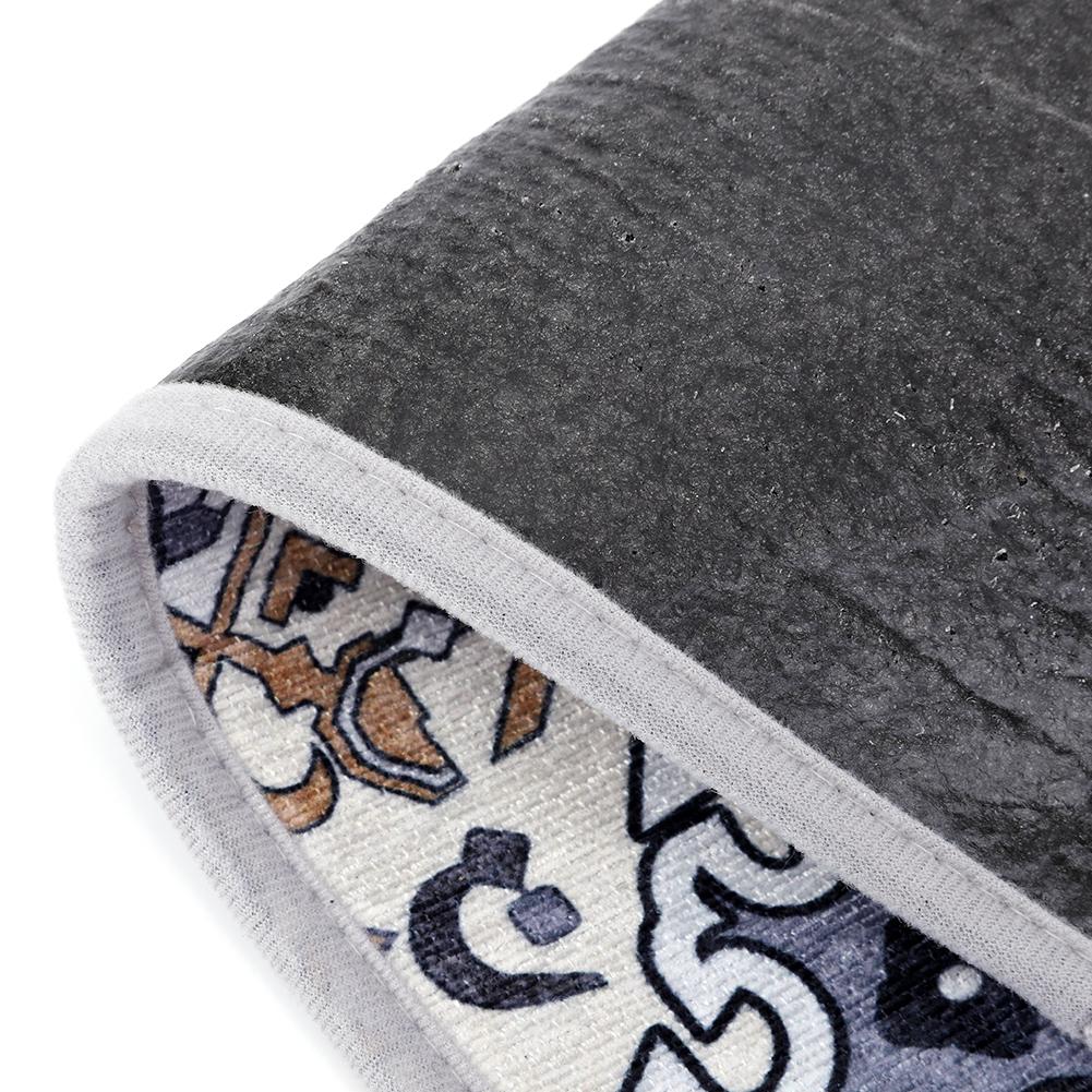 Набор ковровых накладок на ступени 15 шт. Самоклеящаяся основа, Нескользящие защитные коврики, Многоразовые ковровые дорожки для лестницы, Бохо для деревянных ступеней