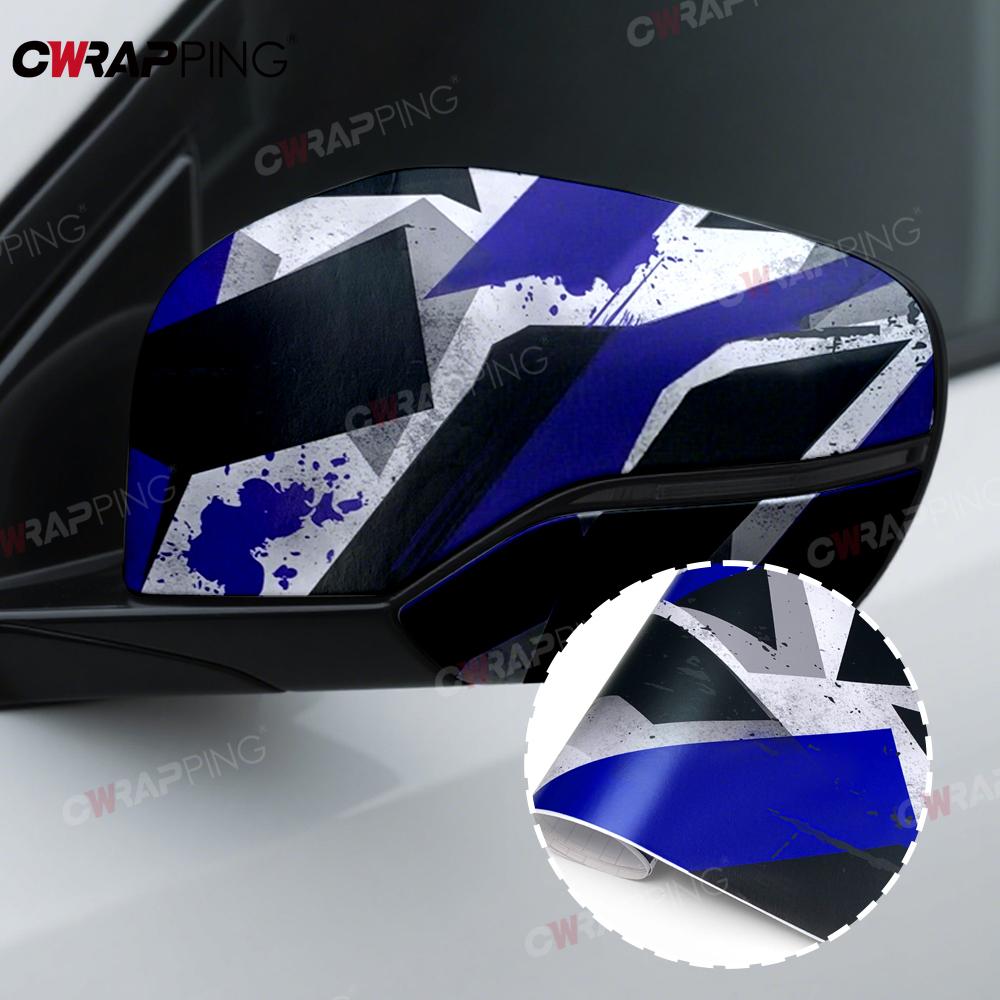 Автомобильные наклейки Камуфляжная виниловая наклейка для оклейки автомобилей Полное покрытие кузова Геометрия Мотоциклетные аксессуары Виниловая пленка с эффектом брызг краски