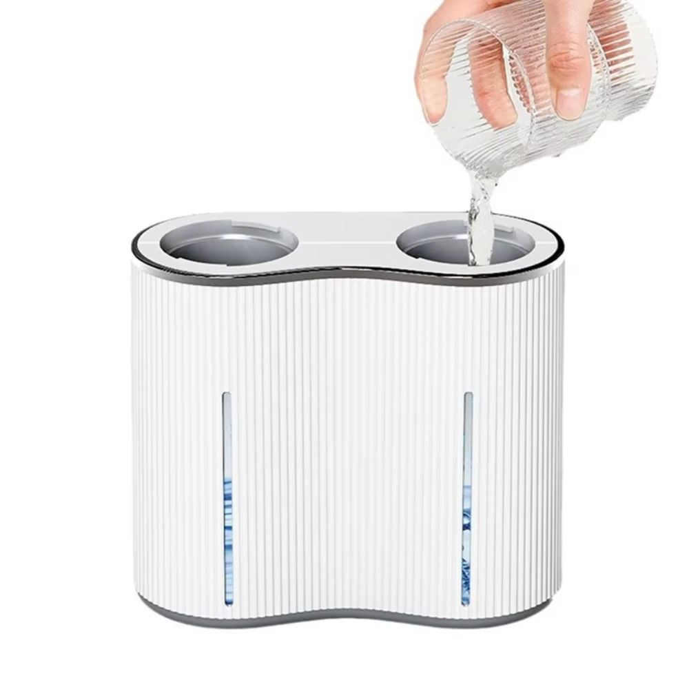 USB Rechargeable Double-Head Soap Dispenser Wall-Mounted Disinfectant Distributor Hospital Use