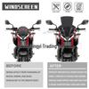 Передний ветровик-дефлектор для мотоцикла Honda CB650F 2014-2020