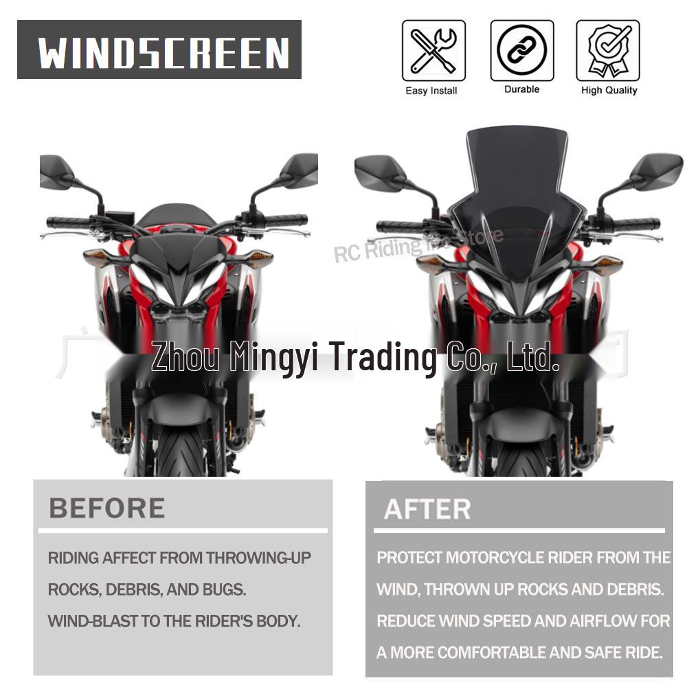 Передний ветровик-дефлектор для мотоцикла Honda CB650F 2014-2020