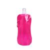 Collapsible Water Bottle 480ml BPA Free Reusable Water Pouch Hiking Camping Travel Sports Folding Water Bag Portable Leak-Proof