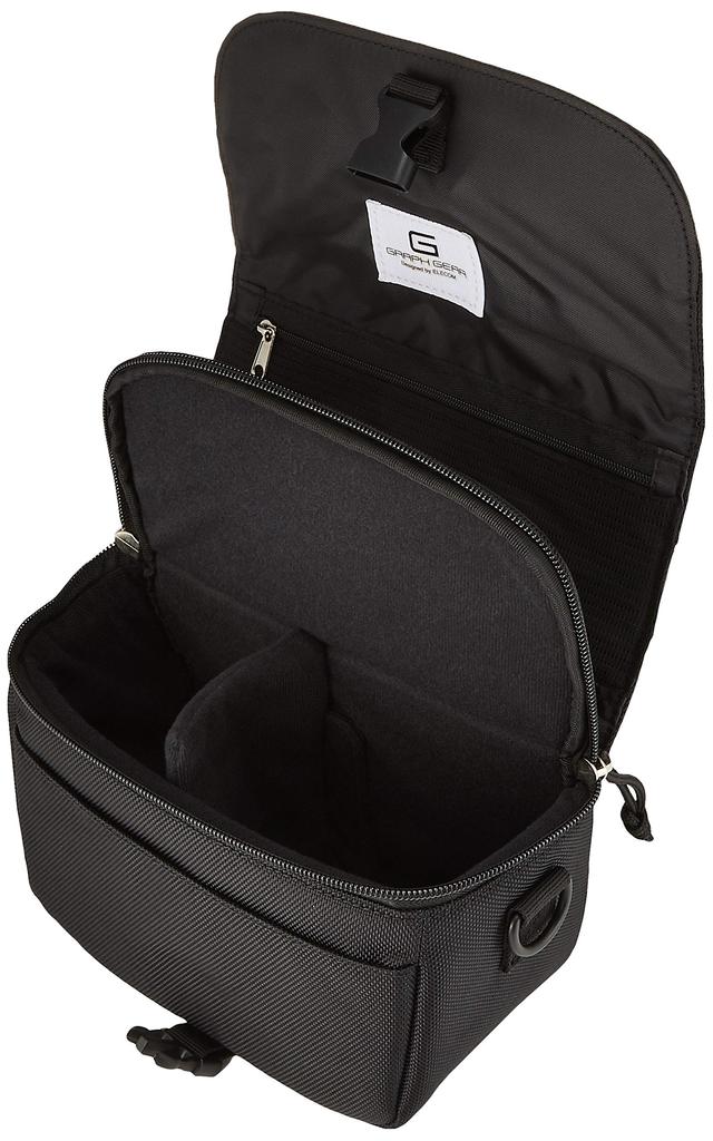 ELECOM Mirrorless camera single-lens case/2WAY/Black DGB-S017BK