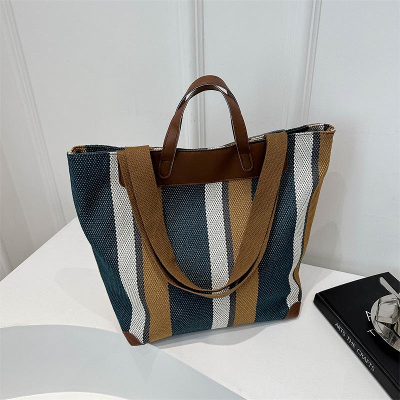 Big Bag Women's Bag 2025 New Fashion Foreign Niche Design Commuter Tote Bag Trendy Underarm Shoulder Bag