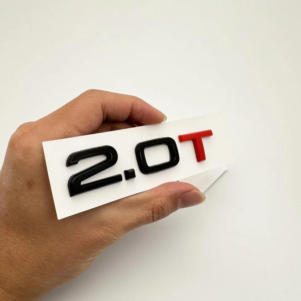 Автомобиль 3D ABS 1,8 T 2,0 T 3,0 T багажник с буквами, логотипом, знаком смещения, эмблемой, наклейками, наклейками для A1 A3 A4 A5 A6 A7 A8 Q2 Q3 Q5 Q7