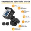 TPMS Tyre Pressure Monitoring System Solar Power Wireless Tire Pressure Monitoring System with 2
