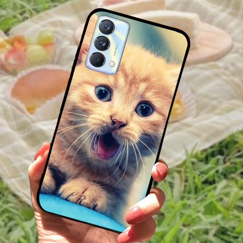 Чехол для Realme GT Master Edition Мраморный painted Cover Мягкий силиконовый ударопрочный чехол для телефона Для Realme GT Master Coque Бампер