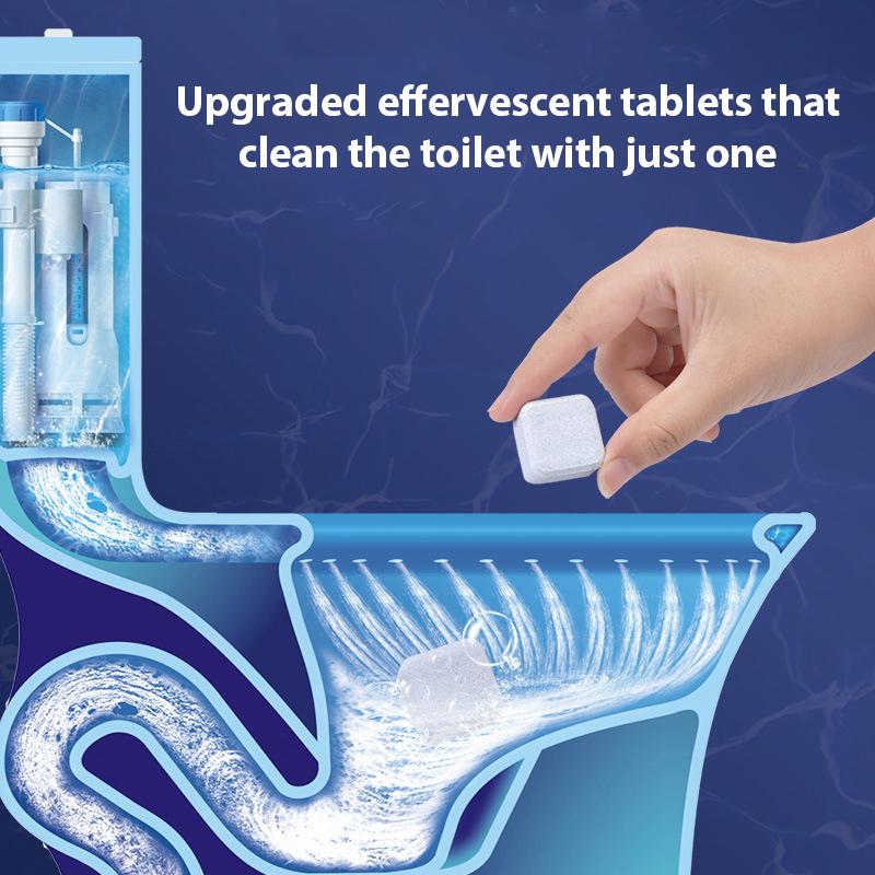Automatic Toilet Bowl Cleaner Effervescent Tablet for Toilet Fast Cleaning Tool
