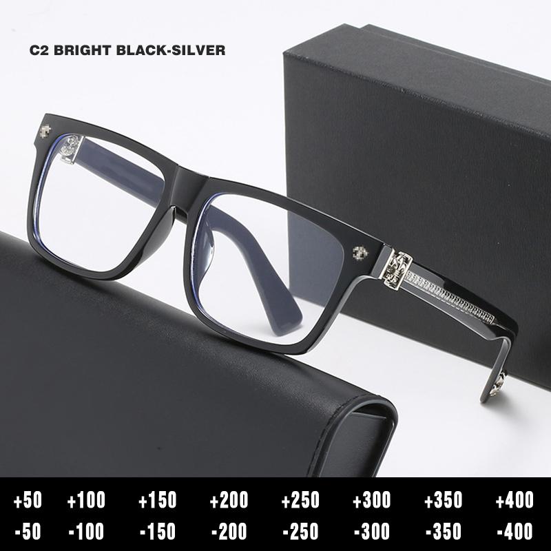 Очки для мужчин Tr90 Оправа для чтения для женщин Дизайнерские очки Ins Hot Style Cross Очки с линзами для близорукости для женщин