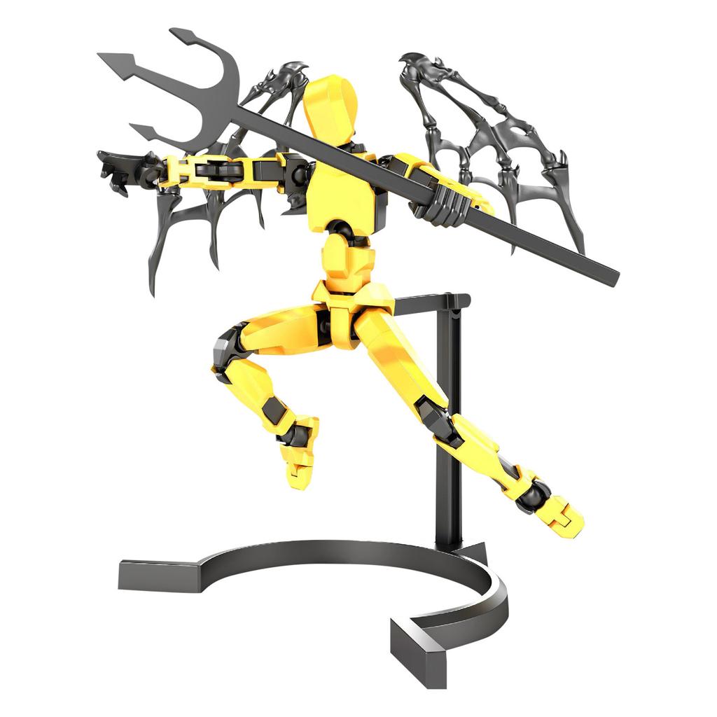 Мобильный набор кукол, 3D-робот-титан, подвижная кукла, подходит для коллекционеров, украшение для рабочего стола