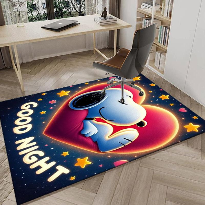Snoo-dog Dreams On The Moon Carpet, Chair Rug,Rug for Office Bedroom living rooms, Doormat decor Fan Gift Christmas Gift